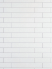 Load image into Gallery viewer, VaresA 10mm White Metro - Grout Line PVC Shower Wall Panels 2400 x 1000mm Tongue and Groove. 1 Free Gripbond Adhesive