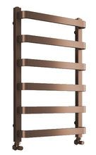 Load image into Gallery viewer, VaresA Mayfair Designer Bathroom Towel Warmers/Valves 800 x 500mm BTU's 901 - Brushed Bronze