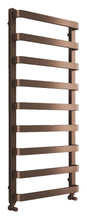 Load image into Gallery viewer, VaresA Mayfair Designer Bathroom Towel Warmers/Valves 1200 x 500mm BTU's 1352 - Brushed Bronze