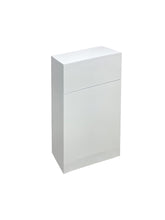 Load image into Gallery viewer, Agua 100% Waterproof 500mm Bathroom WC Toilet Unit - White Gloss