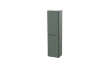 Load image into Gallery viewer, Aragon 400mm Handless 1500mm Bathroom Cabinet - Wall Hung Tallboy - Emerald Green