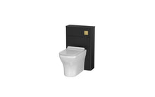 Load image into Gallery viewer, Aragon 500mm Floor Standing WC Furniture Toilet Unit - Matt Black