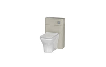 Load image into Gallery viewer, Aragon 500mm Floor Standing WC Furniture Toilet Unit - Mushroom Cream Gloss