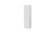 Load image into Gallery viewer, Aragon 400mm Handless 1500mm Bathroom Cabinet - Wall Hung Tallboy - Matt White