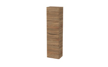 Load image into Gallery viewer, Aragon 400mm Handless 1500mm Bathroom Cabinet - Wall Hung Tallboy - Driftwood Oak