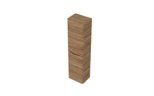 Load image into Gallery viewer, Aragon 400mm Handless 1500mm Bathroom Cabinet - Wall Hung Tallboy - Driftwood Oak