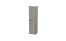 Load image into Gallery viewer, Corsica 300mm Wall Hung Bathroom Handless 1200mm Tall Boy - Silver Oak