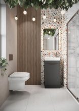 Load image into Gallery viewer, Esme 450 Cloakroom Unit 450 x 260mm Cloakroom Floor Vanity Unit with Basin - Dust Grey