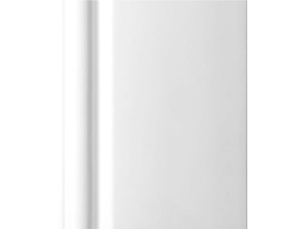2.9m 140mm White Torus PVC Waterproof Skirting Board - Ideal when using Shower wall - This skirting board can be used in all rooms.