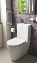 Load image into Gallery viewer, Vares-A 2 in 1 Flush to Wall Toilet with Soft Close Seat, Basin, Waste & Tap