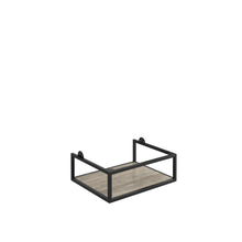 Load image into Gallery viewer, Scudo Ambience 800mm Wall Hung LED Cabinet Vanity, Basin, Mirror, Frame & Tallboy - Grey Oak