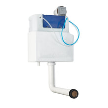 Load image into Gallery viewer, Complete Combination Set: Lili 900mm L Shape Furniture Pack Bathroom Unit, Basin, BTW Pan, Cistern Pack, Chrome Tap - Gloss White