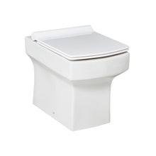 Load image into Gallery viewer, Bathroom Furniture Suite. Lili Bathroom 2 Door Vanity Unit, Basin, Denza Sq BTW, Seat &amp; WC Unit with Cistern Pack - White Gloss
