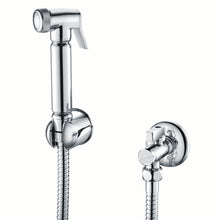 Load image into Gallery viewer, Bathroom Douche Handset , Flexi , Holder and Outlet Elbow - Chrome

