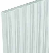 Load image into Gallery viewer, 800mm 8mm Single Wet Room Fluted Glass 2000mm High Panel with Support Arm -