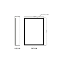 Load image into Gallery viewer, Bathroom Mirror Wall Mia LED Mirror Cabinet 500 x 700mm