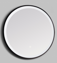 Load image into Gallery viewer, Vares-A Mono LED Bathroom Mirror 600mm - Matt Black
