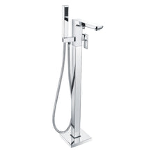Load image into Gallery viewer, Uno Chrome Bathroom Taps Mono Basin Taps, Bath Filler or Bath Shower Mixer