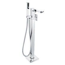 Load image into Gallery viewer, Uno Chrome Bathroom Taps Mono Basin Taps, Bath Filler or Bath Shower Mixer
