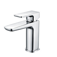 Load image into Gallery viewer, Uno Chrome Bathroom Taps Mono Basin Taps, Bath Filler or Bath Shower Mixer