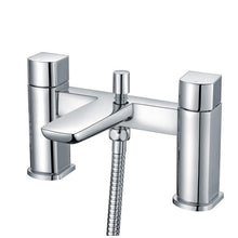 Load image into Gallery viewer, Uno Chrome Bathroom Taps Mono Basin Taps, Bath Filler or Bath Shower Mixer