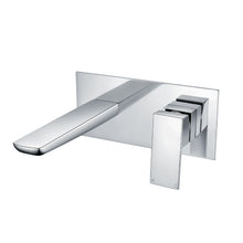 Load image into Gallery viewer, Uno Chrome Bathroom Taps Mono Basin Taps, Bath Filler or Bath Shower Mixer