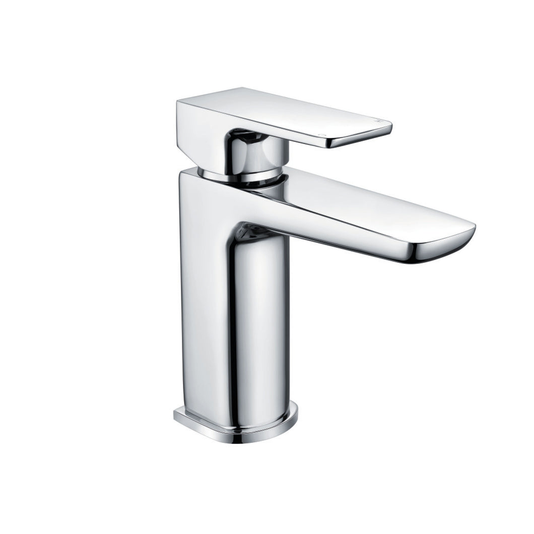 Uno Chrome Bathroom Taps Mono Basin Taps, Bath Filler or Bath Shower Mixer