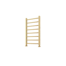 Load image into Gallery viewer, Zenn Designer Bathroom Towel Warmers 800 x 500mm 741BTU - Brushed Brass