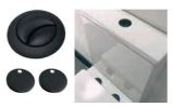 Load image into Gallery viewer, Vares-A Standard WC Toilet Cistern Buttons - Black

