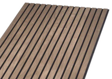 Load image into Gallery viewer, Vares-A Bathroom Walnut Feature Wall Panels 2400 x 600mm -1 Free Gripbond Adhesive (NOT for Shower Wall areas)