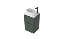 Load image into Gallery viewer, Aragon 600mm Floor Cabinet with Countertop. 2 Drawer Soft Close - Emerald Green
