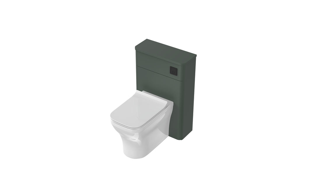 Aragon 500mm Floor Standing WC Furniture Toilet Unit - Emerald Green