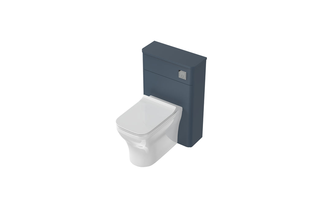 Aragon 500mm Floor Standing WC Furniture Toilet Unit - Heritage Blue