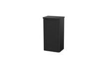 Load image into Gallery viewer, Aragon 400mm Handless 775mm Bathroom Cabinet - Floor/Wall Hung Smallboy - Matt Black
