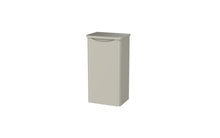 Load image into Gallery viewer, Aragon 400mm Handless 775mm Bathroom Cabinet - Floor/Wall Hung Smallboy - Gloss Mushroom
