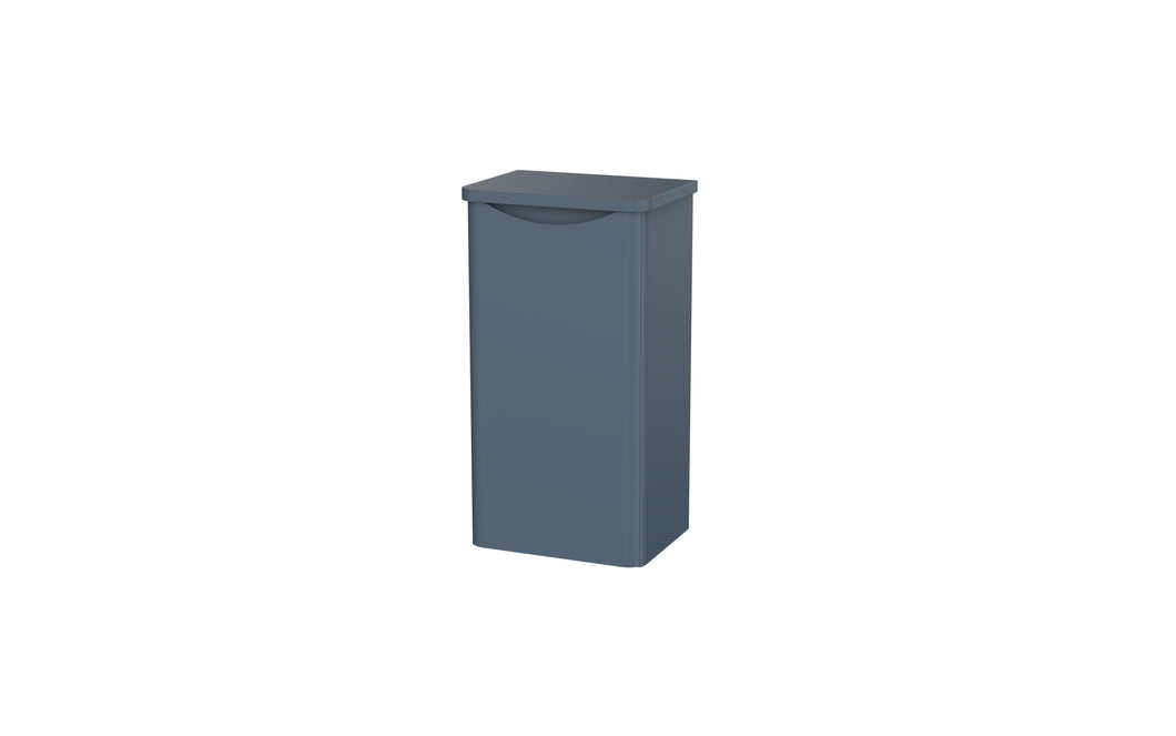 Aragon 400mm Handless 775mm Bathroom Cabinet - Floor/Wall Hung Smallboy - Heritage Blue