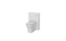 Load image into Gallery viewer, Aragon 500mm Floor Standing WC Furniture Toilet Unit - Matt White
