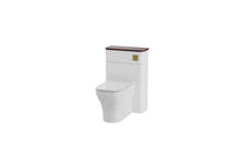 Load image into Gallery viewer, Aragon 500mm Floor Standing WC Furniture Toilet Unit - Matt White - Rustic Earth
