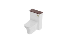 Load image into Gallery viewer, Aragon 500mm Floor Standing WC Furniture Toilet Unit - Matt White - Rustic Earth
