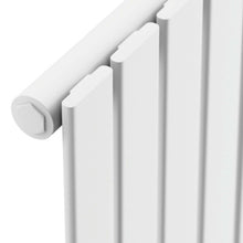 Load image into Gallery viewer, Applaud Low Carbon Steel Horizontal Designer Single Radiator including TRV – 600 X 1430 - White
