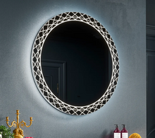 Load image into Gallery viewer, 60cm Round LED Illuminated Bathroom Mirror
