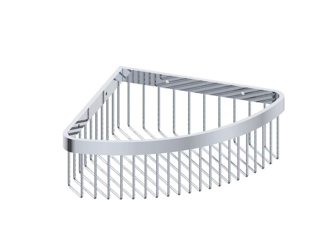 VaresA Corner Shower Basket  - Chrome