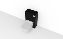Load image into Gallery viewer, Corsica 500mm Bathroom Furniture WC Unit  - Matt Black
