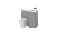 Load image into Gallery viewer, Corsica Plus 900mm L Shape Furniture Pack Bathroom Unit, Right Hand Basin - Dust Grey
