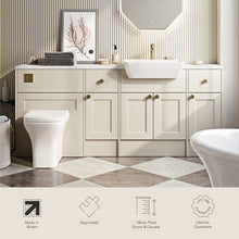 Load image into Gallery viewer, Fitted Bathroom Furniture Assembled Modern &amp; Traditional  18mm   - On Display in our Showroom L9 7BN
