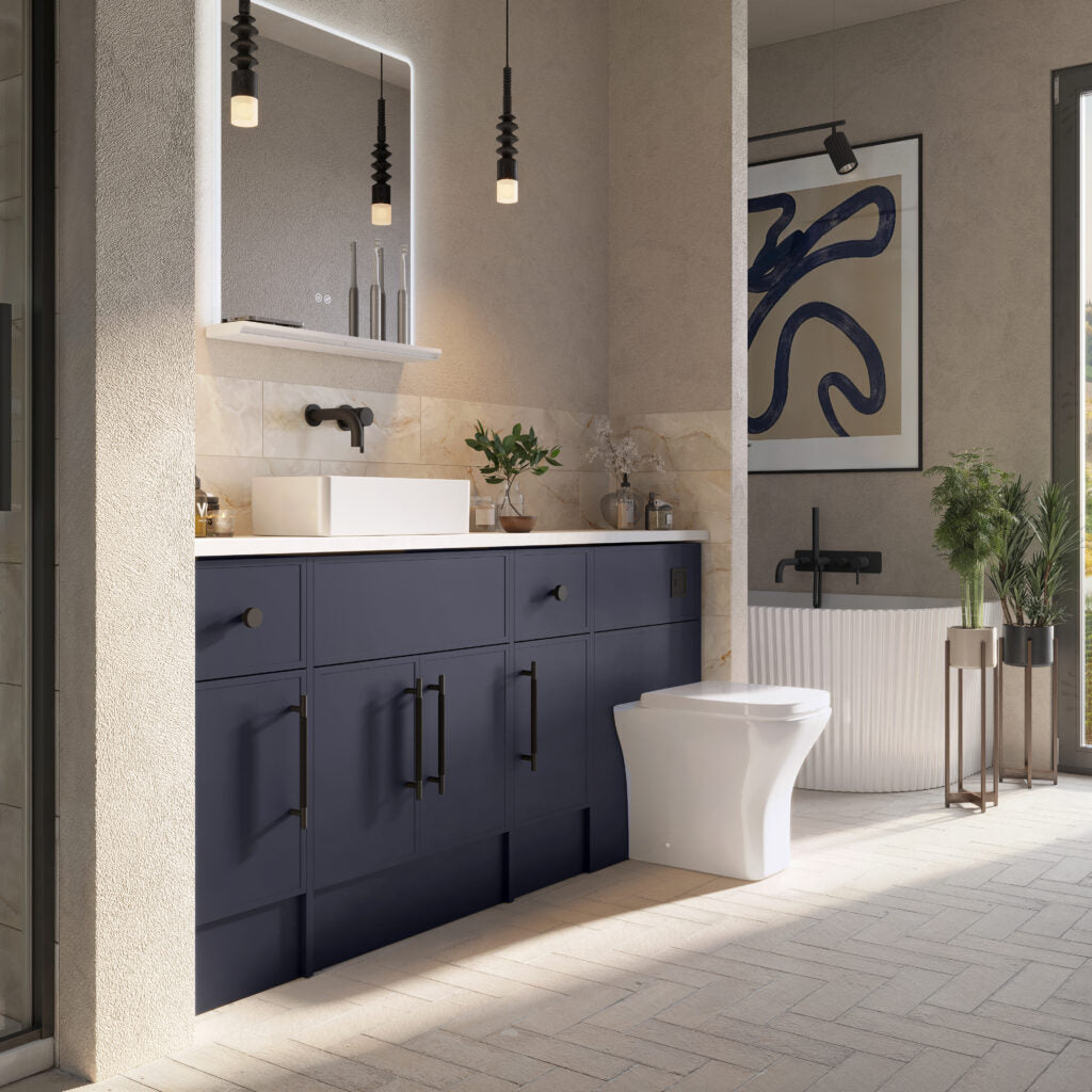 Fitted Bathroom Furniture Assembled Modern & Traditional  18mm   - On Display in our Showroom L9 7BN