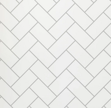 Load image into Gallery viewer, Vares-A 10mm Gloss White Herringbone PVC Shower Wall Panels 2400 x 1000mm Tongue and Groove. 1 Free Gripbond Adhesive
