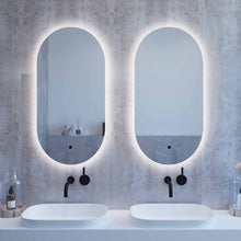 Load image into Gallery viewer, Kinks Oval Bathroom LED Demist/Mirror - 500 x 900mm
