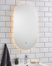 Load image into Gallery viewer, Kinks Oval Bathroom LED Demist/Mirror - 500 x 900mm
