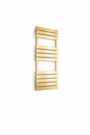 VaresA Coast Designer Bathroom Towel Warmers/Valves 1200 x 500mm BTU's 1650 - Brushed Brass